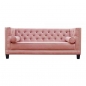 Mobile Preview: Sofa mit rosa Bezug.