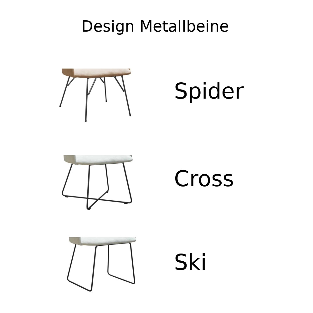 Design Metallbeinen